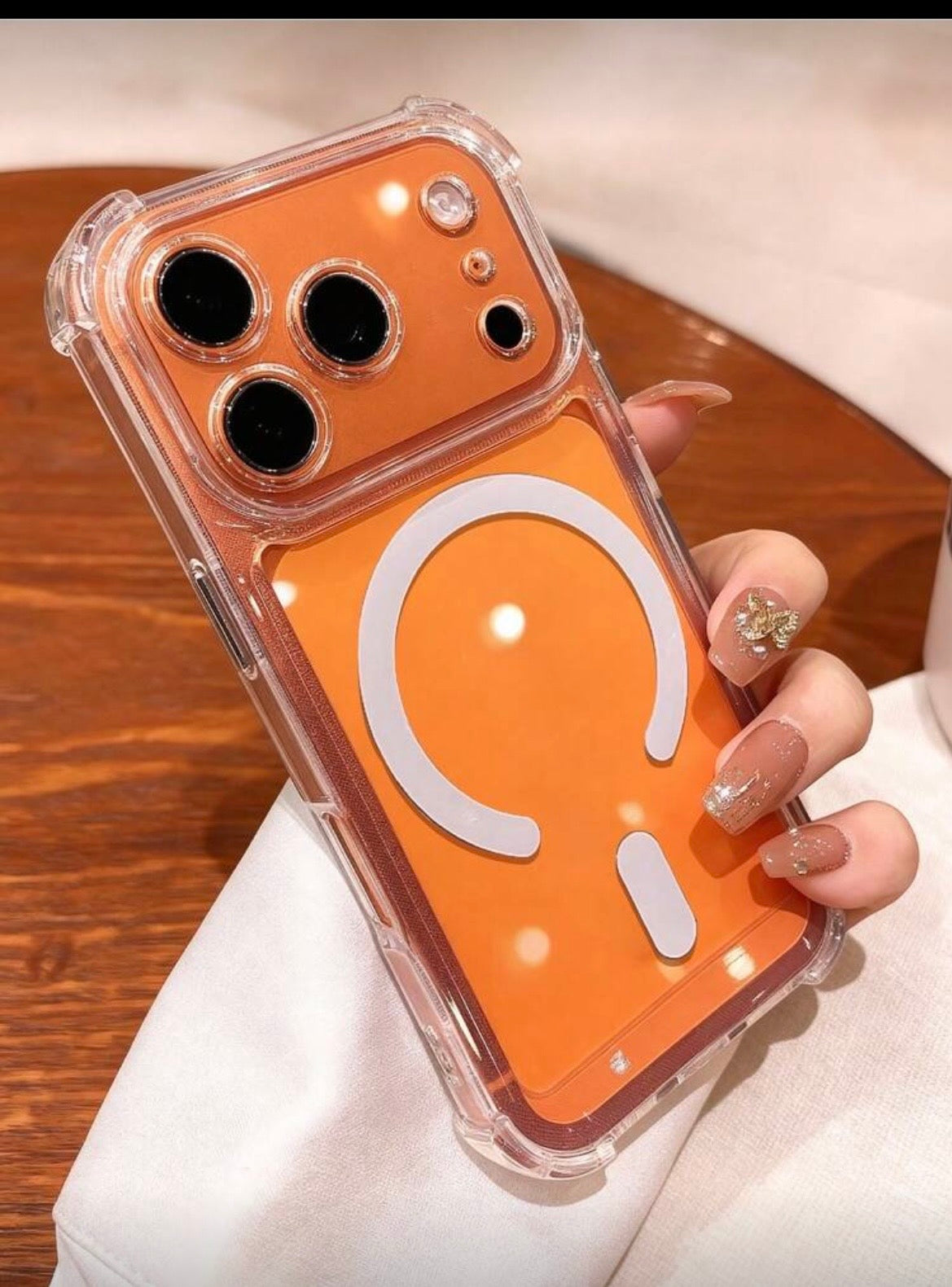 Coque Transparente iPhone 17 Pro Max – Protection Antichoc Premium