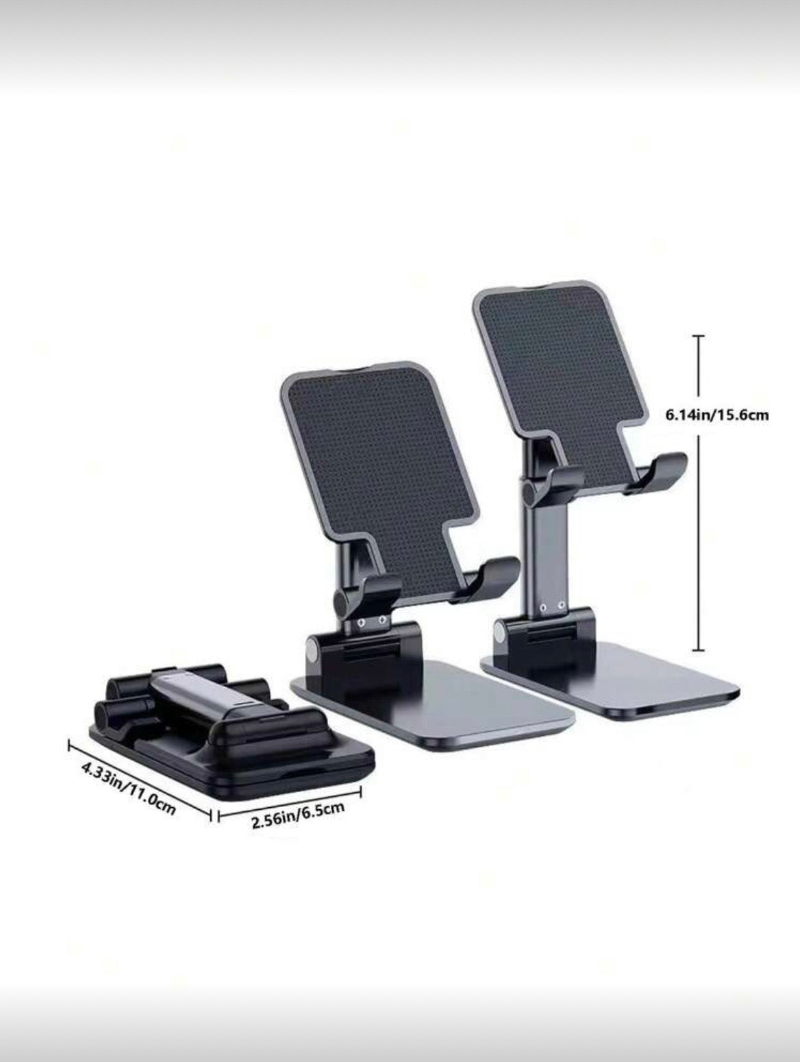 Support Téléphone Pliable Réglable – Compatible iPhone & Android