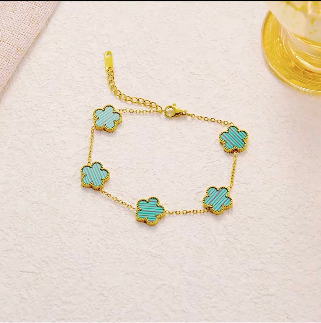 Bracelet Trèfle Élégant pour Femme – Bijou Chic et Tendance