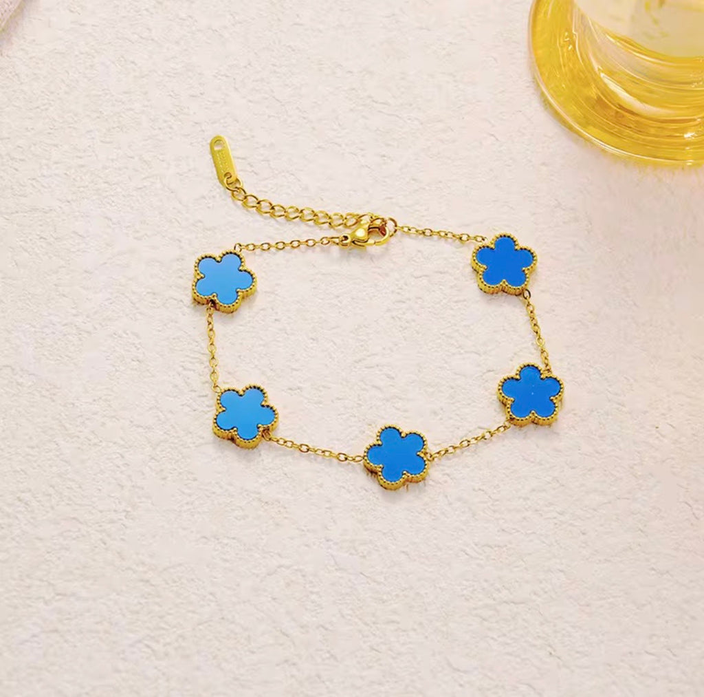 Bracelet Trèfle Élégant pour Femme – Bijou Chic et Tendance