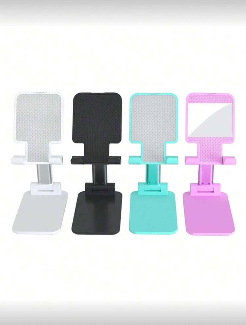 Support Téléphone Pliable Réglable – Compatible iPhone & Android