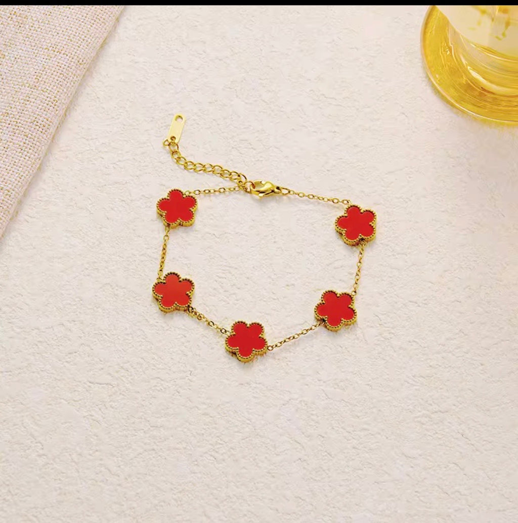 Bracelet Trèfle Élégant pour Femme – Bijou Chic et Tendance