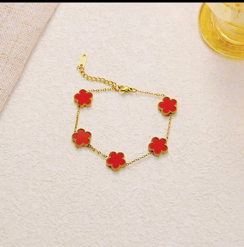 Bracelet Trèfle Élégant pour Femme – Bijou Chic et Tendance