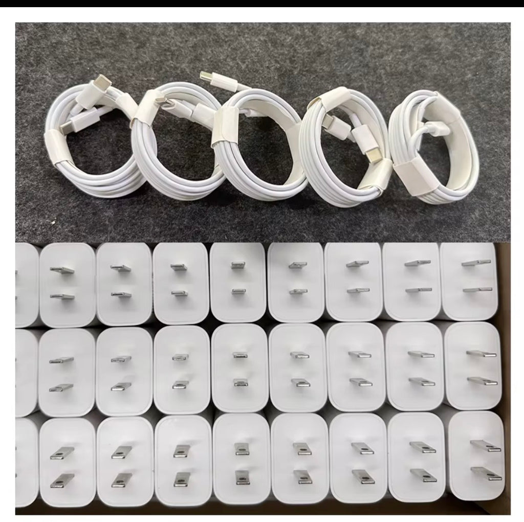 Chargeur Rapide USB-C 20W pour iPhone – Compatible iPhone 16 / 15 / 14 / 13 / 12 – Recharge Sécurisée et Ultra Rapide