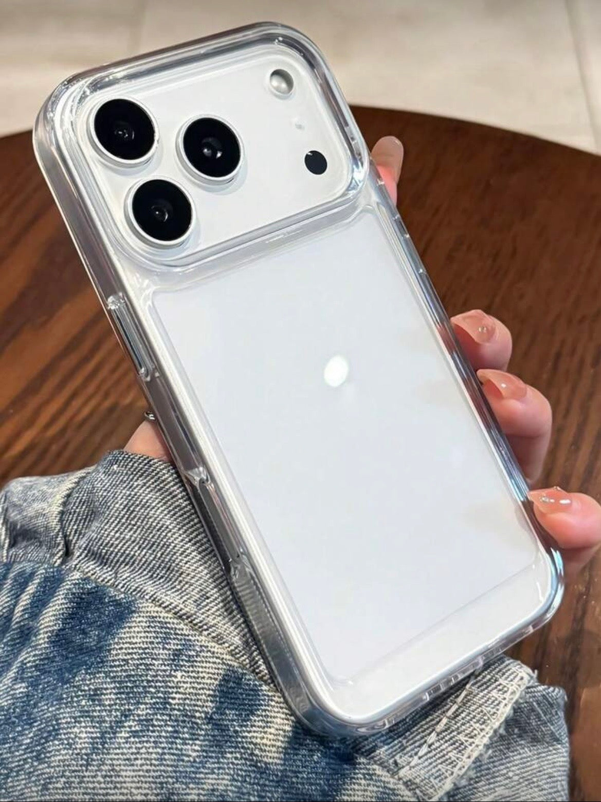 Coque Transparente iPhone 17 Pro Max – Protection Antichoc Premium