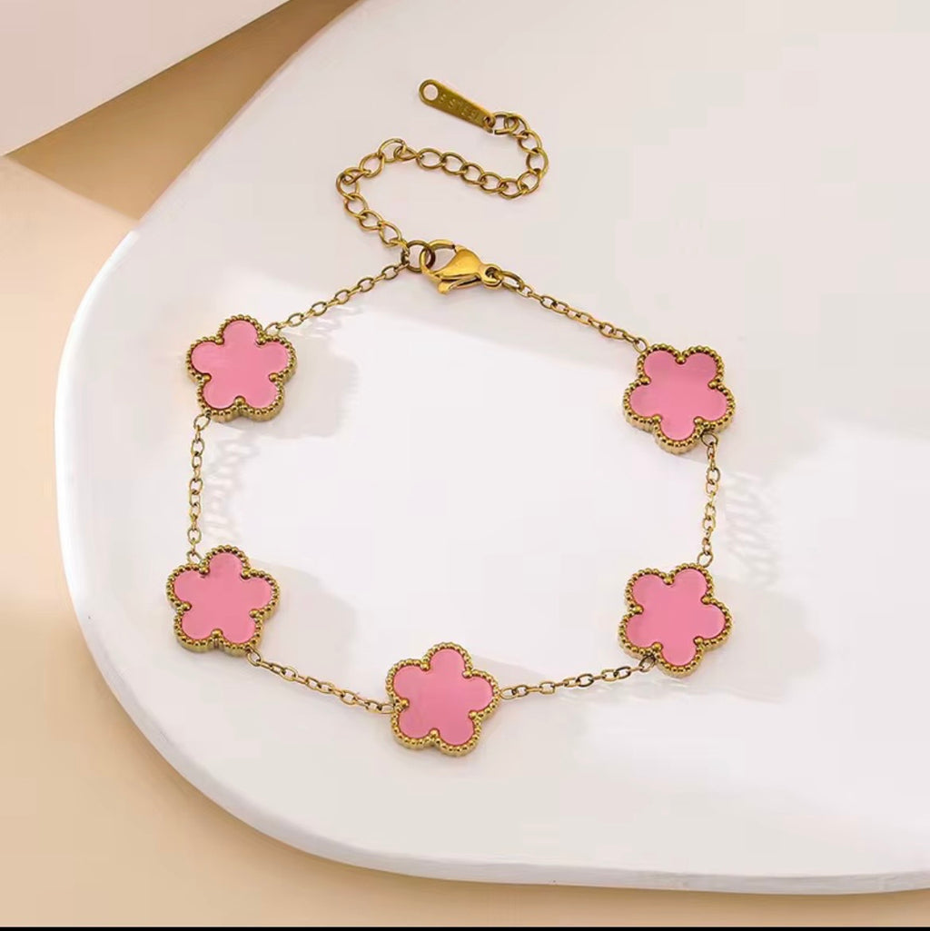 Bracelet Trèfle Élégant pour Femme – Bijou Chic et Tendance