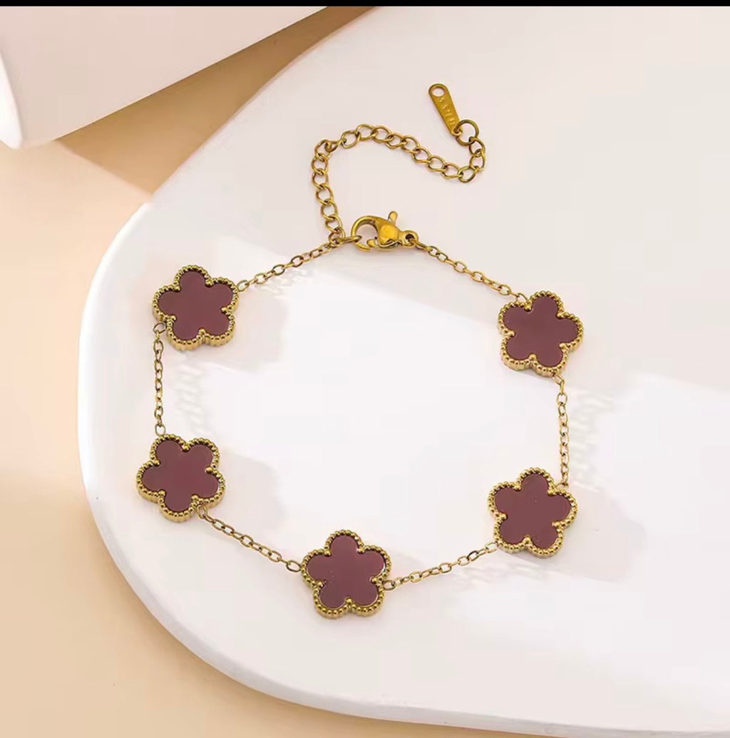 Bracelet Trèfle Élégant pour Femme – Bijou Chic et Tendance