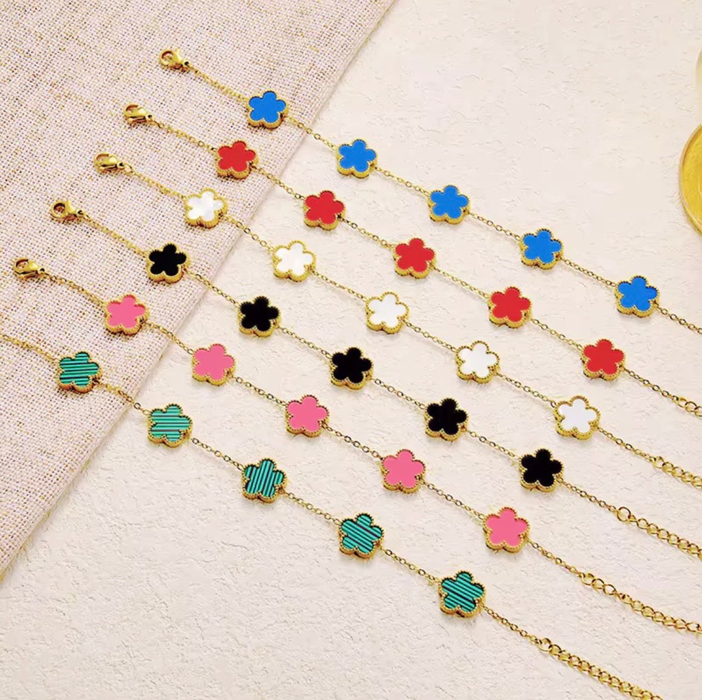 Bracelet Trèfle Élégant pour Femme – Bijou Chic et Tendance