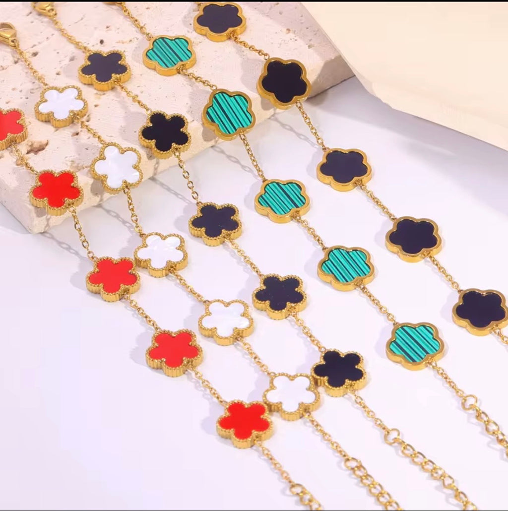 Bracelet Trèfle Élégant pour Femme – Bijou Chic et Tendance