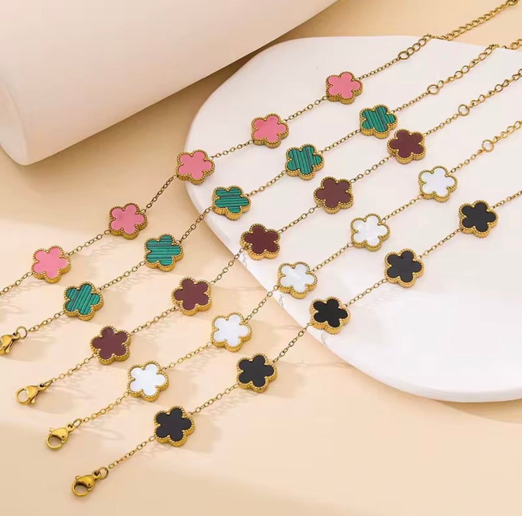 Bracelet Trèfle Élégant pour Femme – Bijou Chic et Tendance