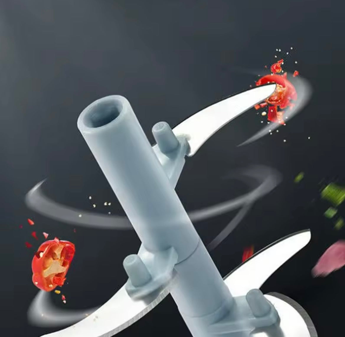 Mini hachoir électrique multifonction – Rapide & pratique