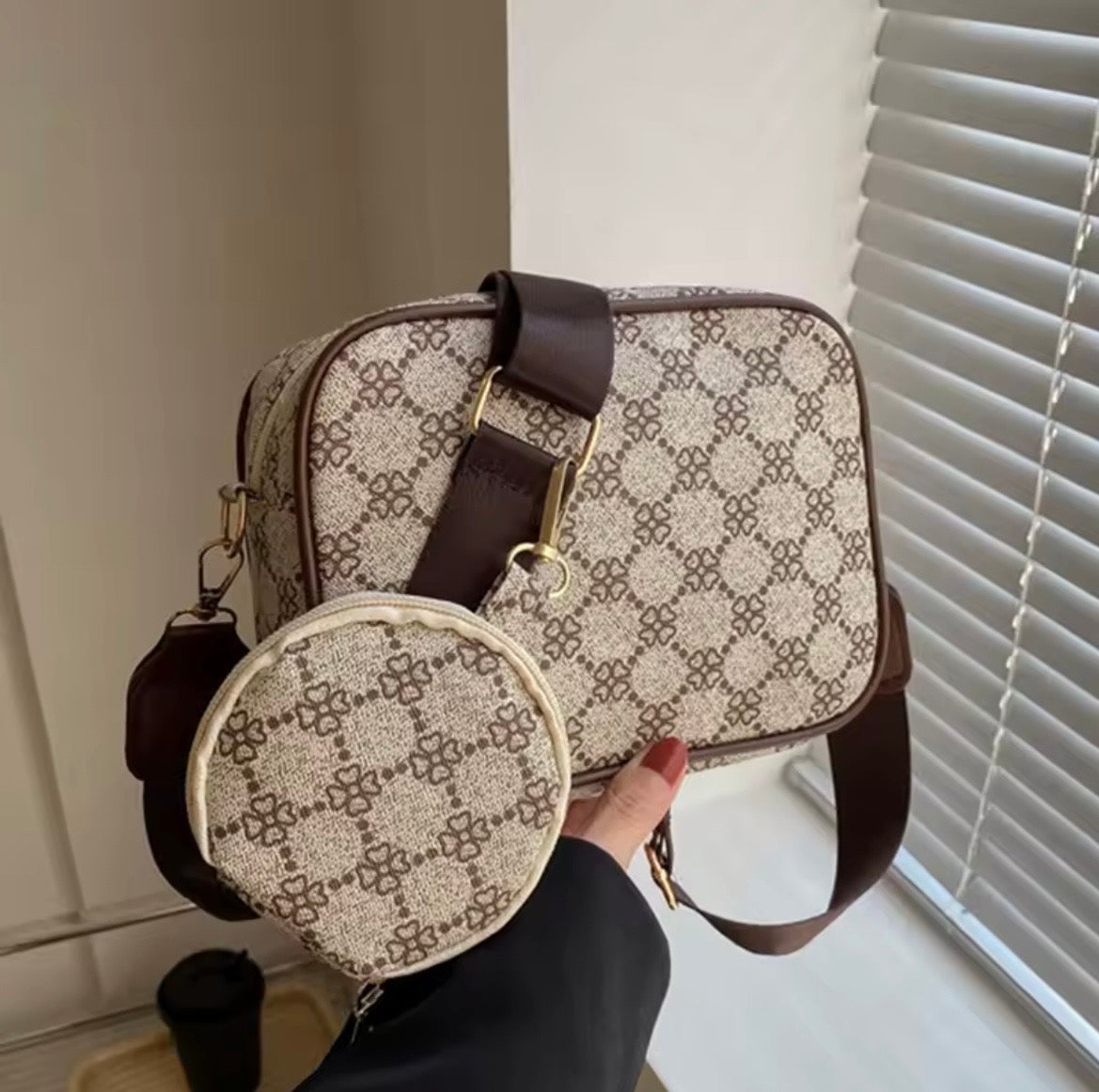 Sac Bandoulière à Carreaux